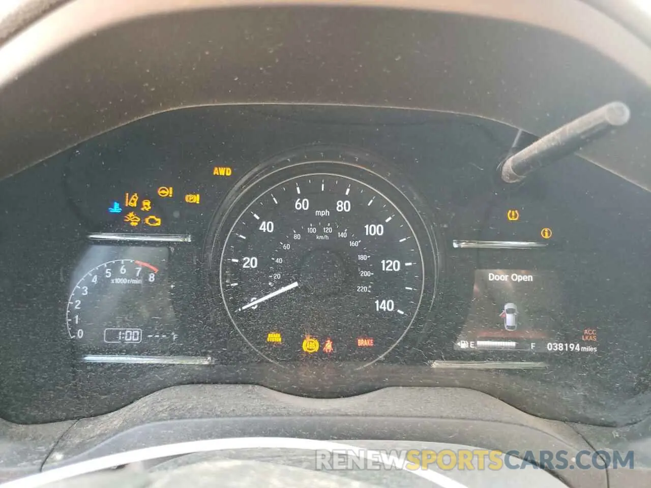 9 Photograph of a damaged car 3CZRU6H54LM720797 HONDA HR-V 2020