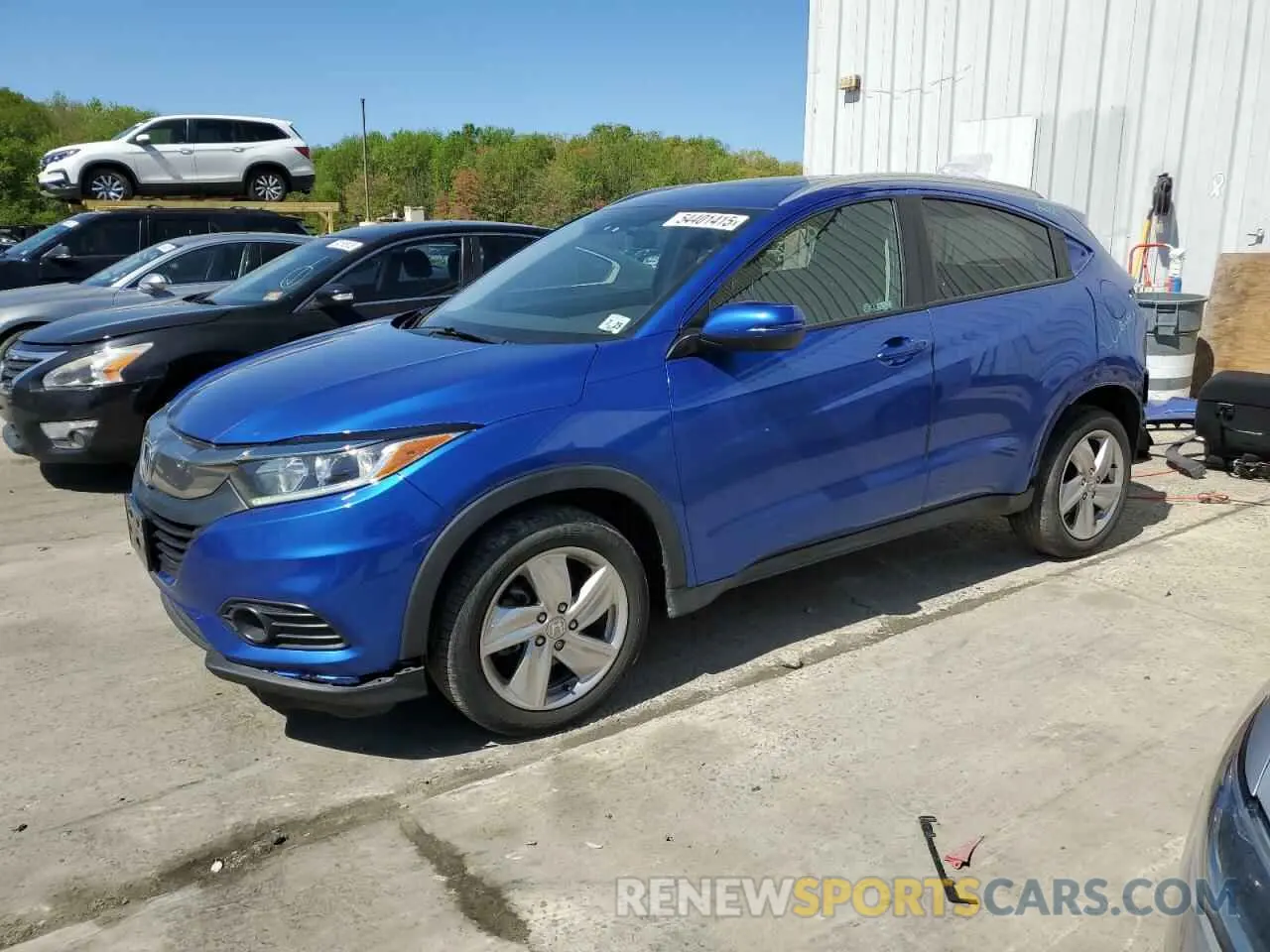 1 Photograph of a damaged car 3CZRU6H54LM725241 HONDA HR-V 2020