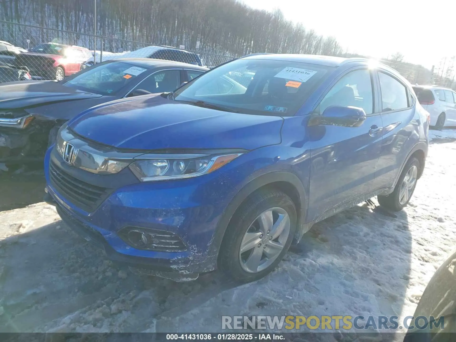 2 Фотография поврежденного автомобиля 3CZRU6H55LM710635 HONDA HR-V 2020