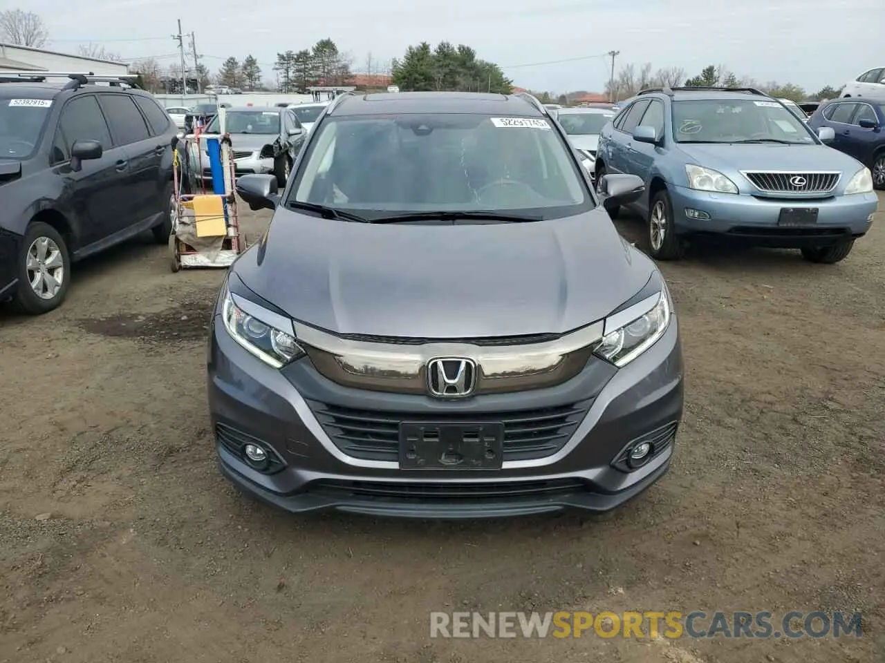 5 Фотография поврежденного автомобиля 3CZRU6H57LM717859 HONDA HR-V 2020
