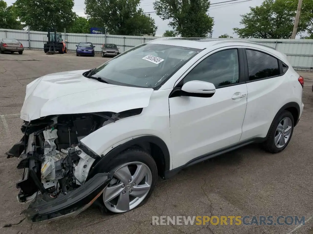 1 Photograph of a damaged car 3CZRU6H58LM709169 HONDA HR-V 2020