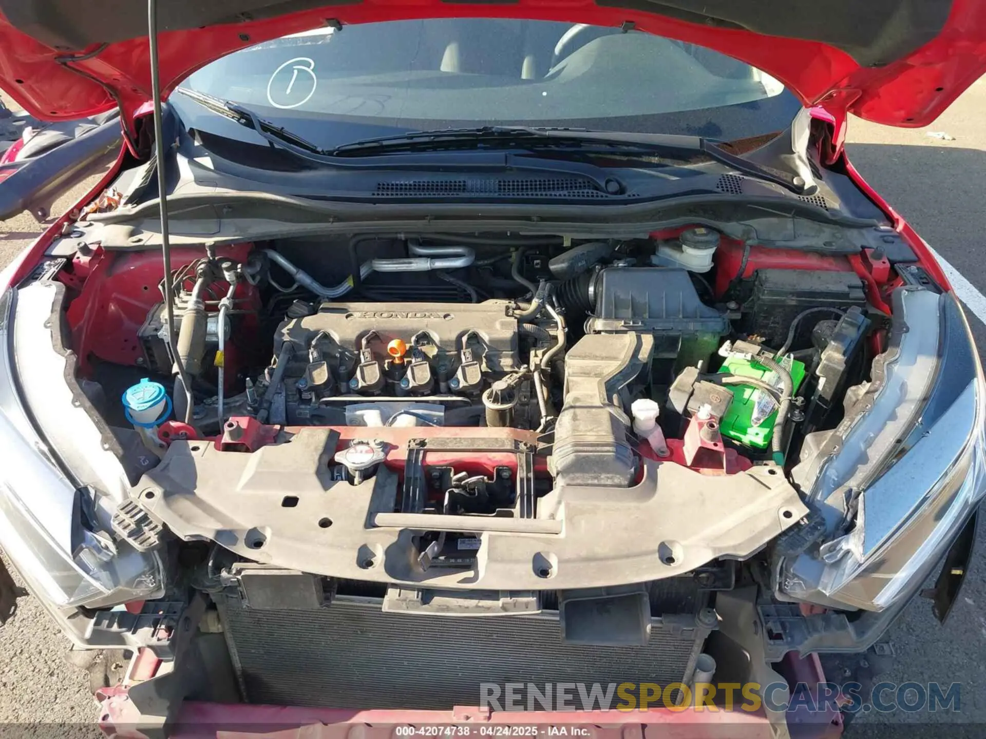 10 Photograph of a damaged car 3CZRU6H58LM714601 HONDA HR-V 2020
