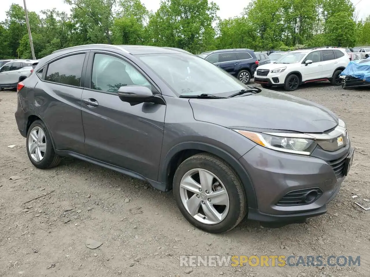 4 Photograph of a damaged car 3CZRU6H58LM727221 HONDA HR-V 2020