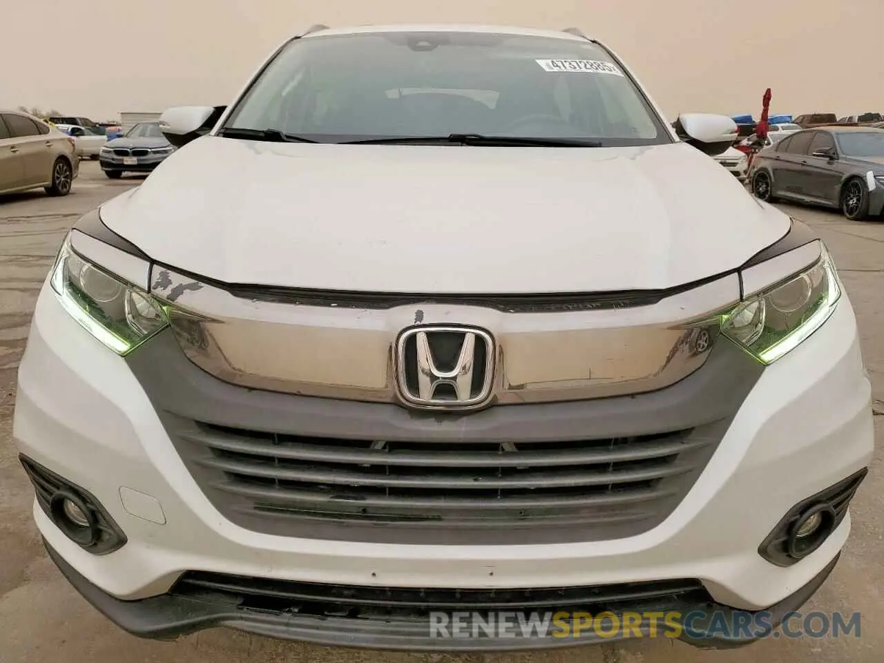 5 Фотография поврежденного автомобиля 3CZRU6H75LM700754 HONDA HR-V 2020