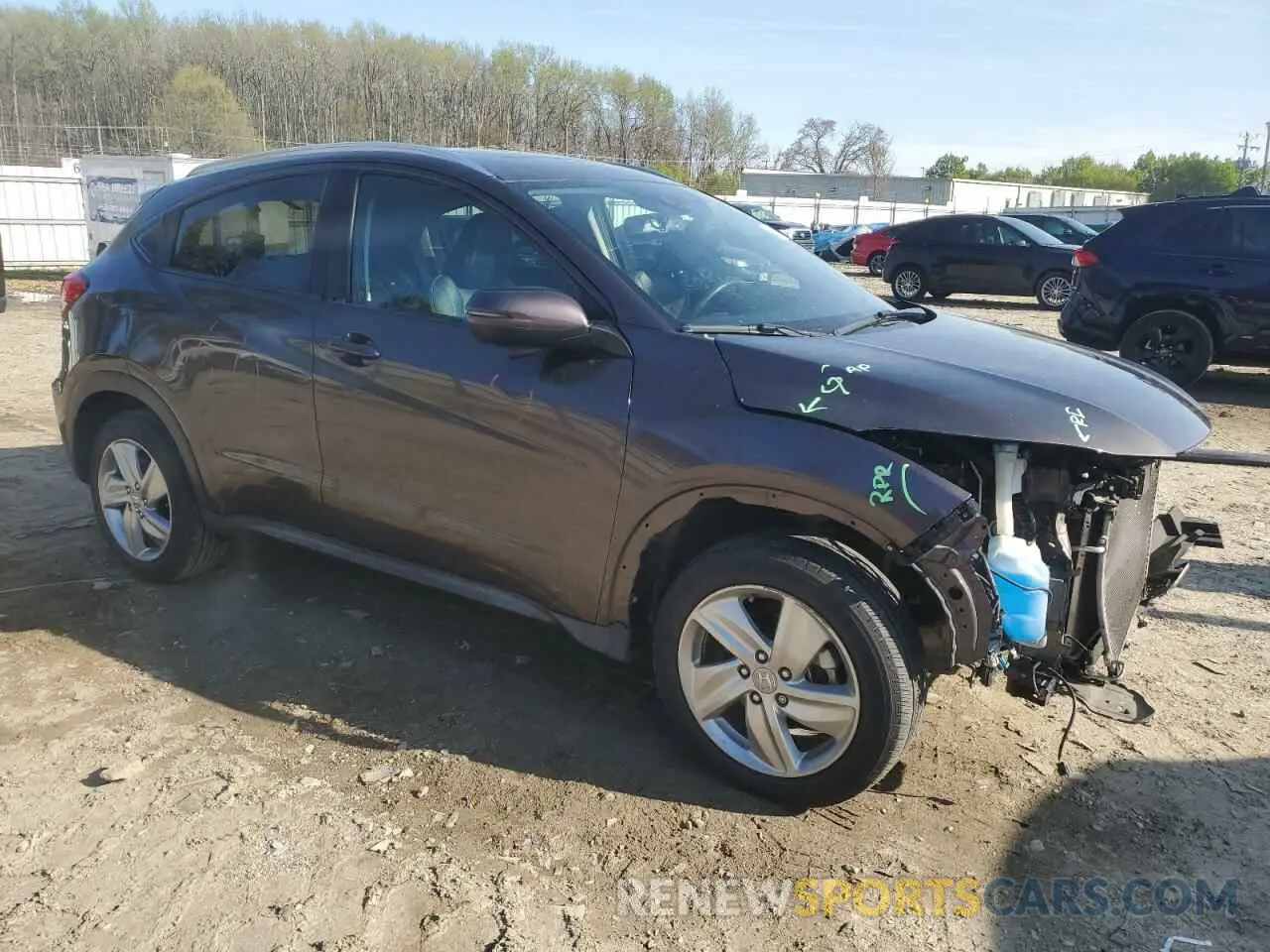 4 Фотография поврежденного автомобиля 3CZRU6H78LM731643 HONDA HR-V 2020