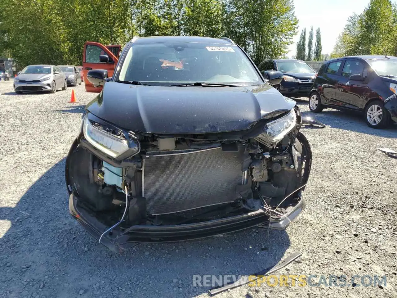 5 Фотография поврежденного автомобиля 3CZRU6H99LM700953 HONDA HR-V 2020