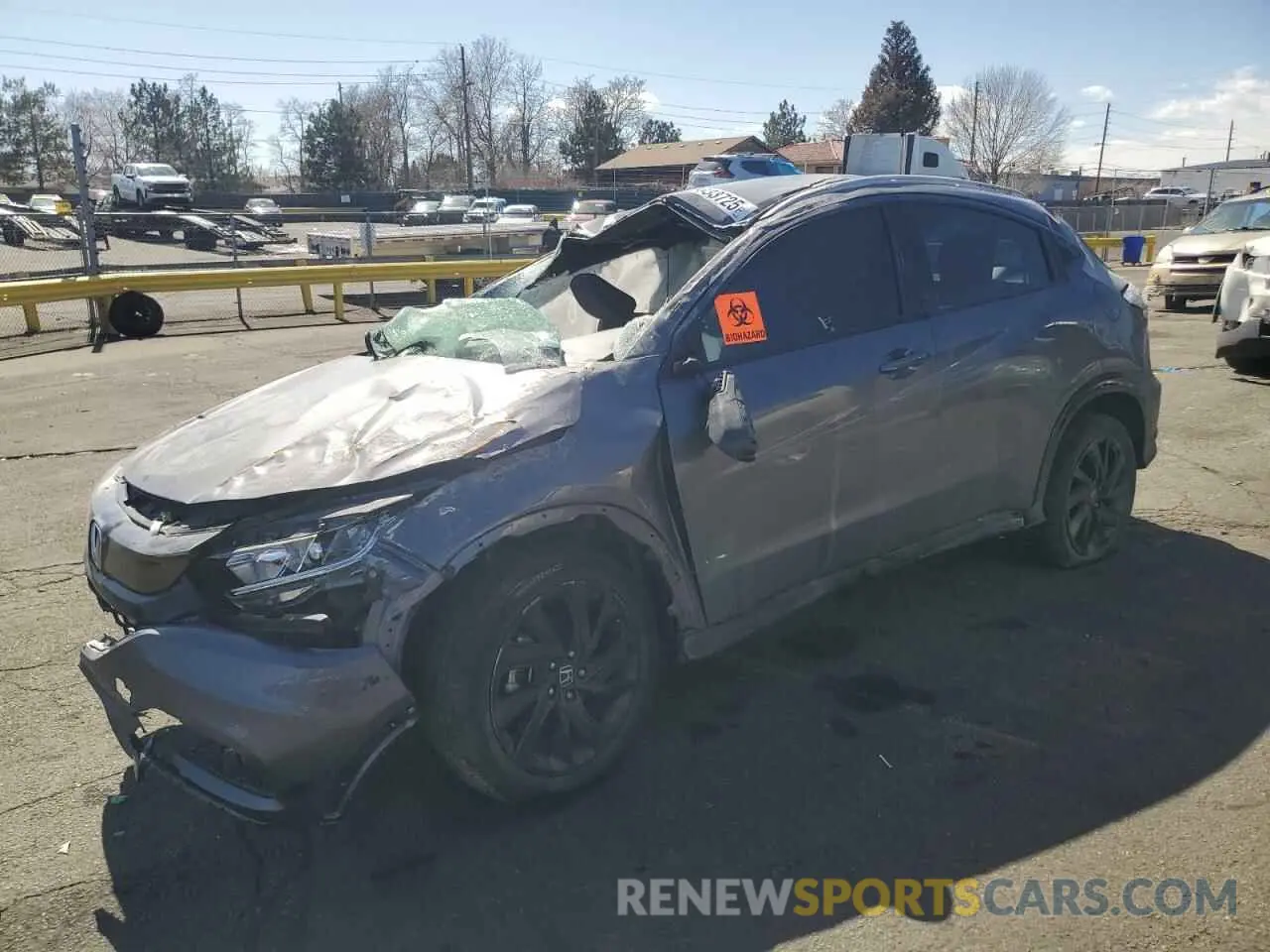 1 Photograph of a damaged car 3CZRU5H11MM708082 HONDA HR-V 2021