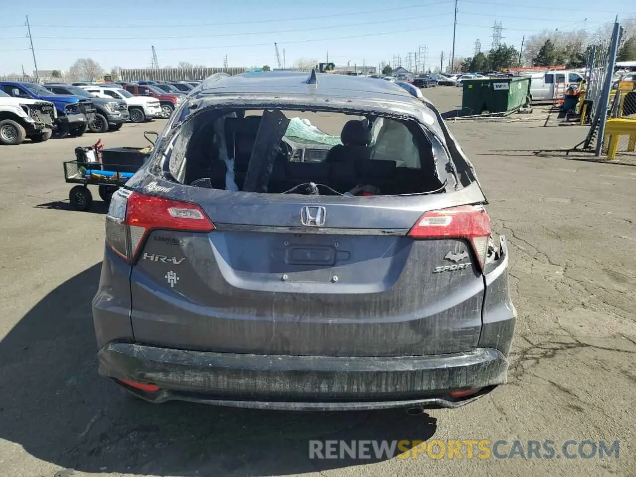 6 Photograph of a damaged car 3CZRU5H11MM708082 HONDA HR-V 2021