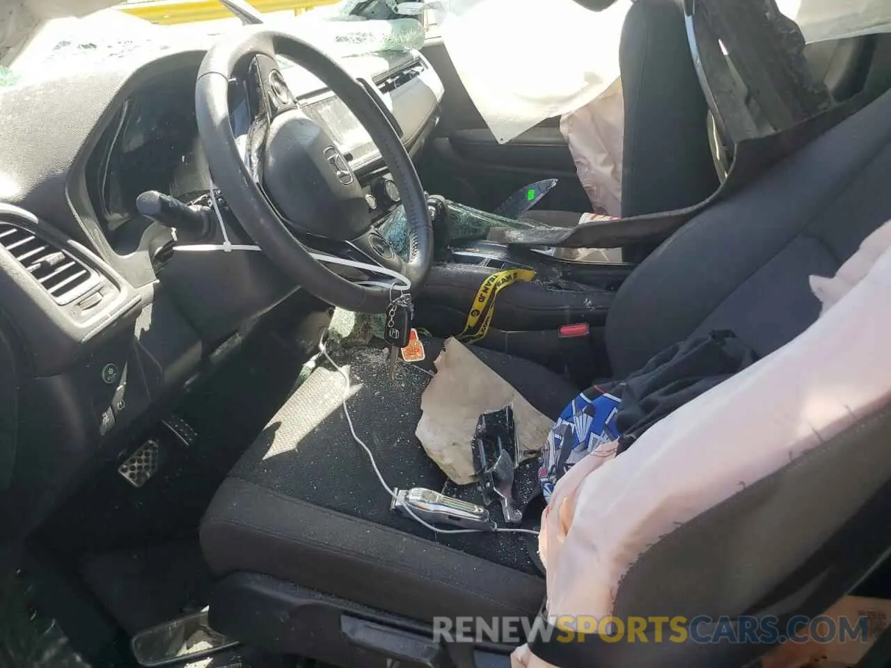 7 Photograph of a damaged car 3CZRU5H11MM708082 HONDA HR-V 2021