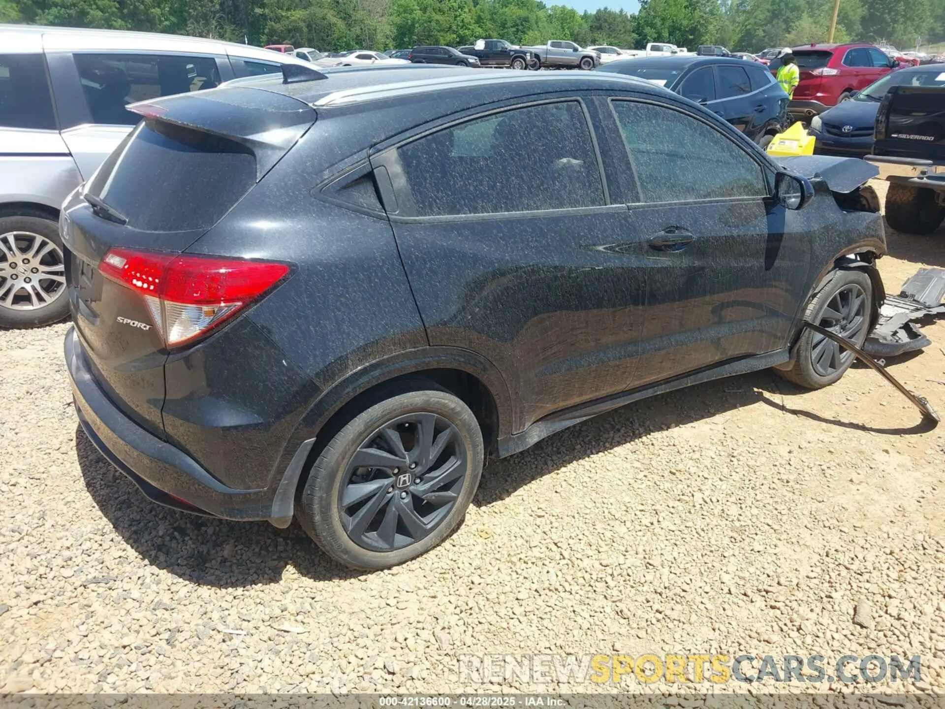4 Фотография поврежденного автомобиля 3CZRU5H11MM721835 HONDA HR-V 2021