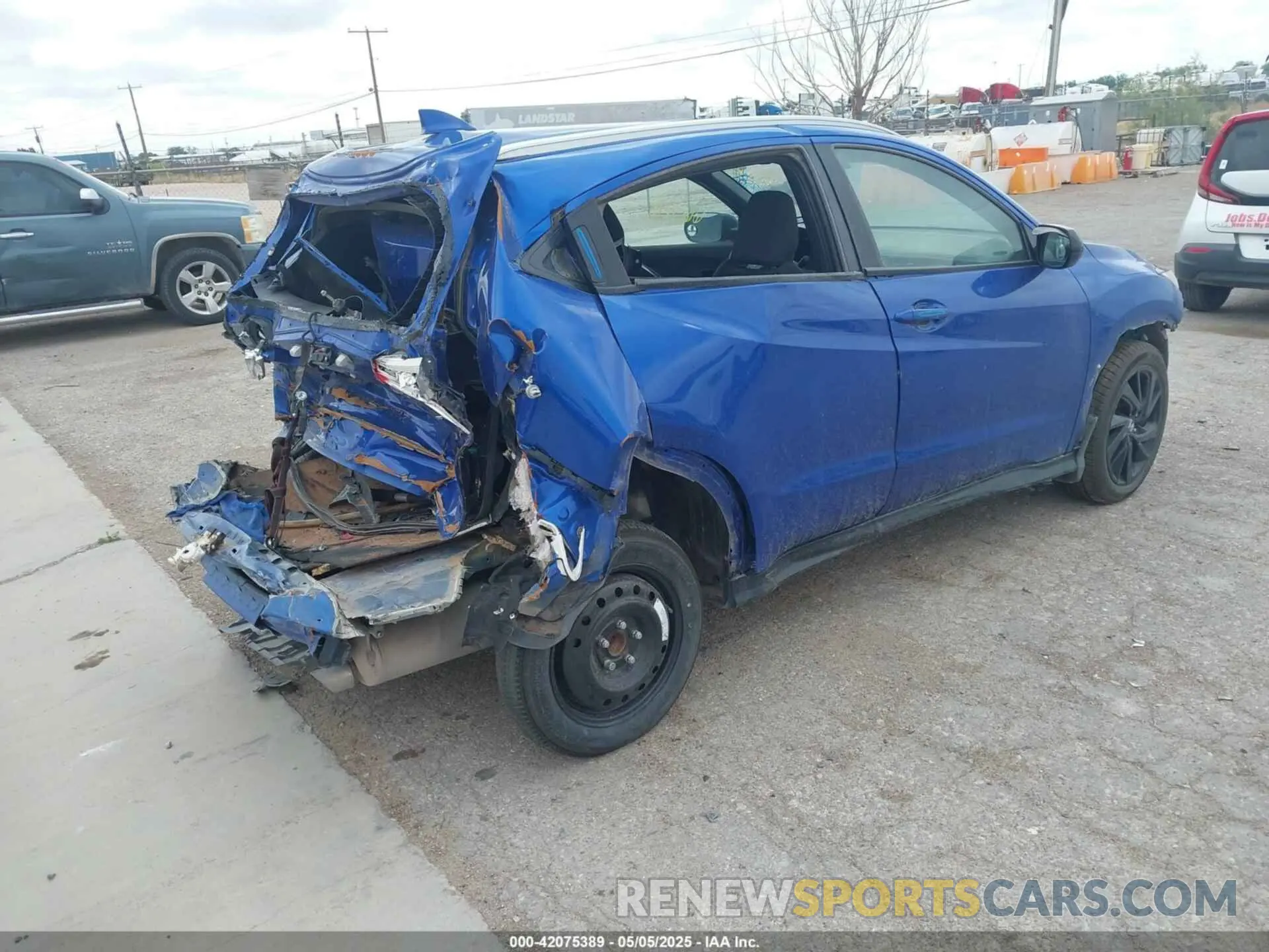 4 Фотография поврежденного автомобиля 3CZRU5H13MM707760 HONDA HR-V 2021