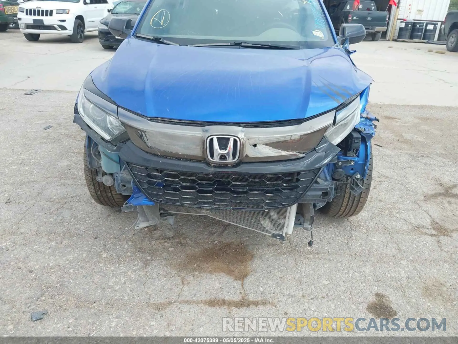 6 Фотография поврежденного автомобиля 3CZRU5H13MM707760 HONDA HR-V 2021