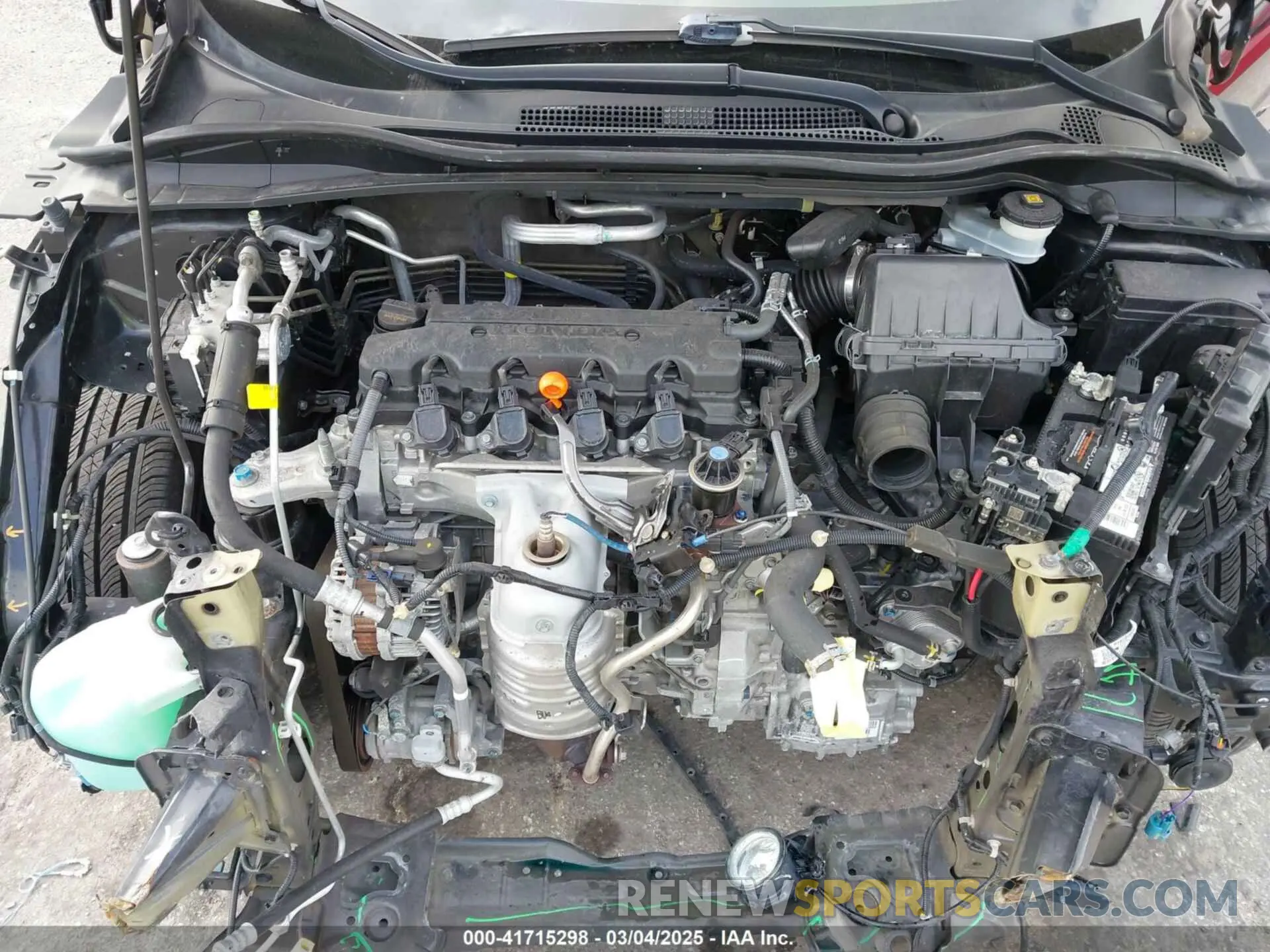 10 Photograph of a damaged car 3CZRU5H16MM727310 HONDA HR-V 2021