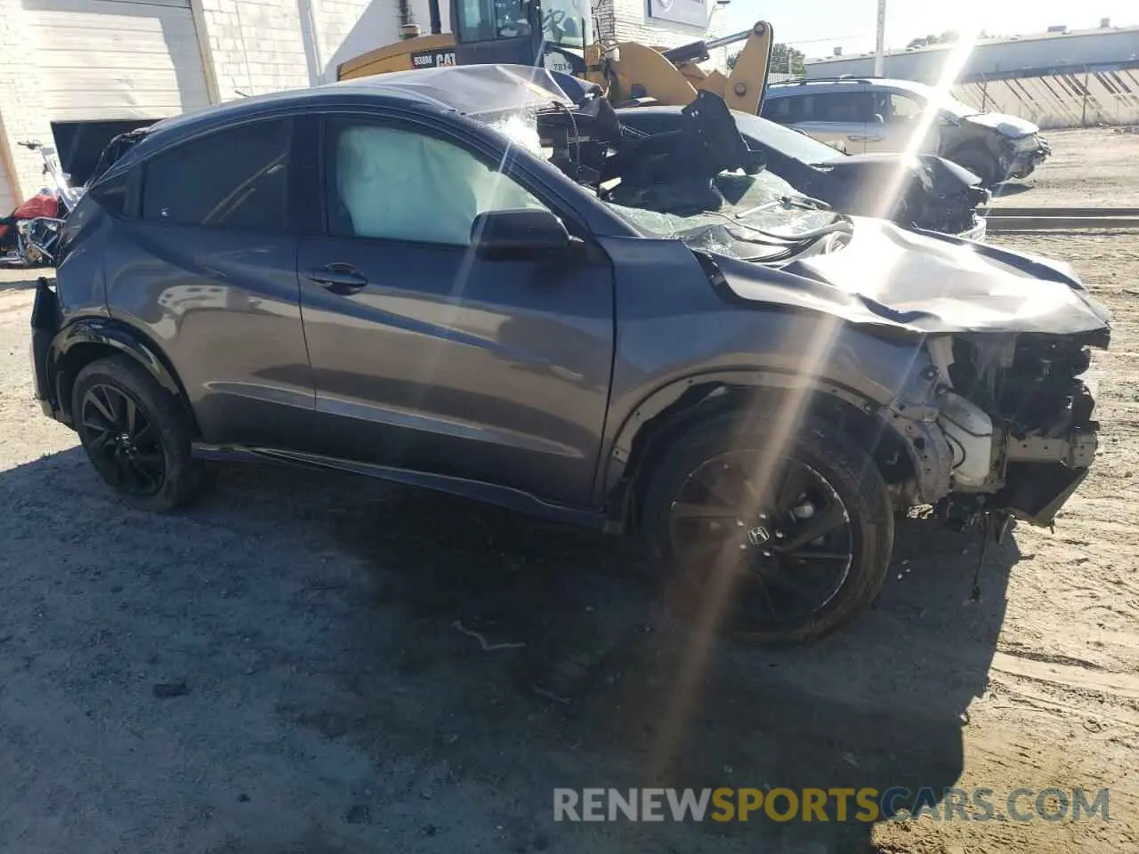4 Фотография поврежденного автомобиля 3CZRU5H16MM727937 HONDA HR-V 2021