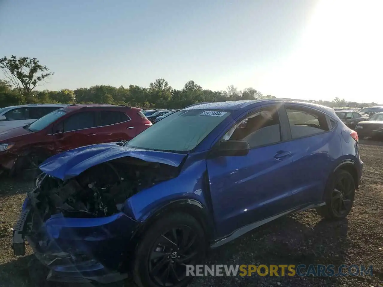 1 Photograph of a damaged car 3CZRU5H16MM731437 HONDA HR-V 2021