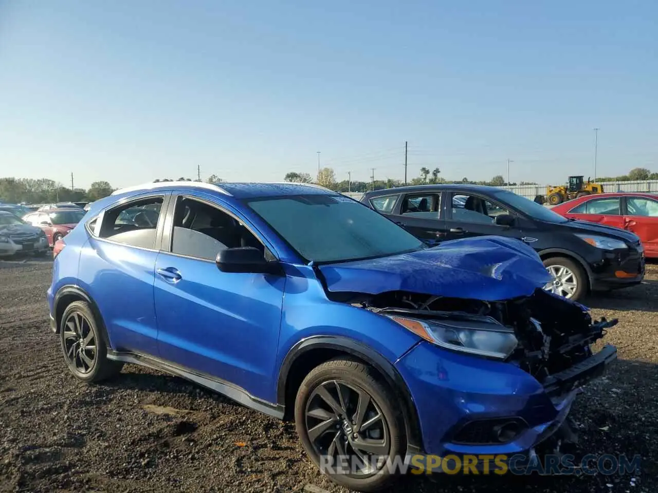 4 Photograph of a damaged car 3CZRU5H16MM731437 HONDA HR-V 2021