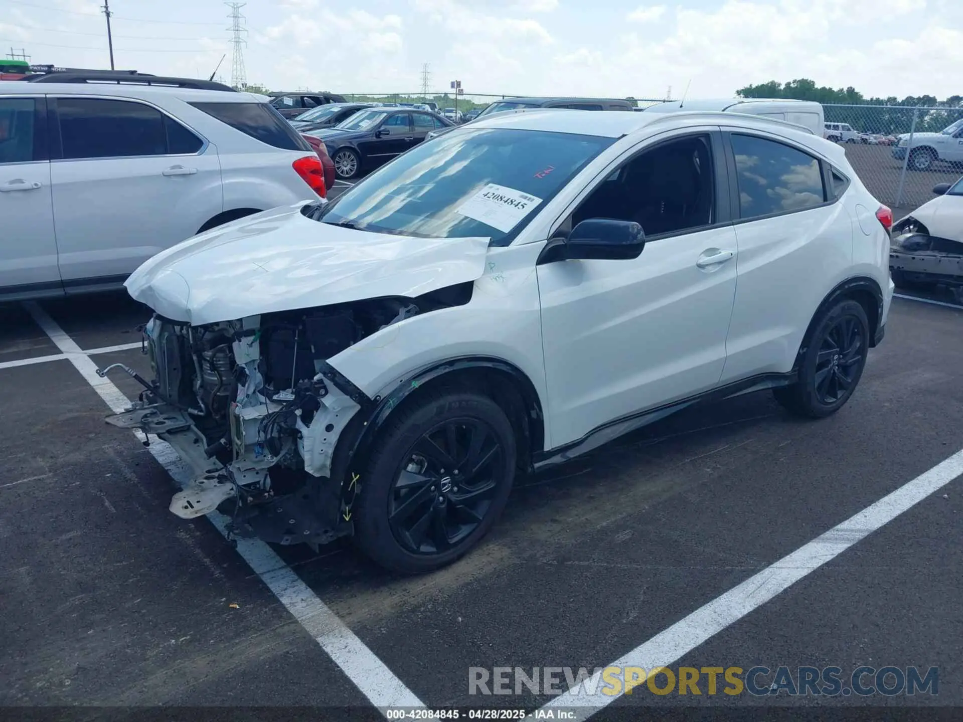 2 Photograph of a damaged car 3CZRU5H17MM707809 HONDA HR-V 2021