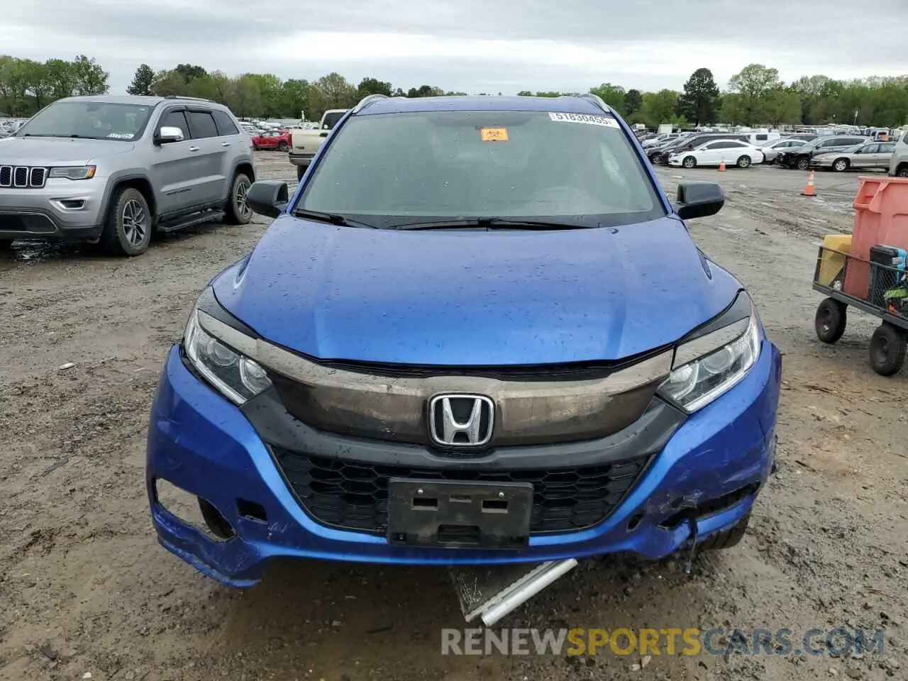 5 Photograph of a damaged car 3CZRU5H17MM721919 HONDA HR-V 2021