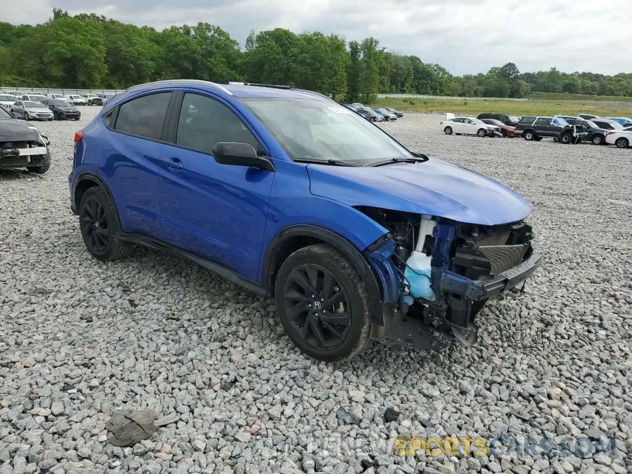 4 Photograph of a damaged car 3CZRU5H18MM720701 HONDA HR-V 2021