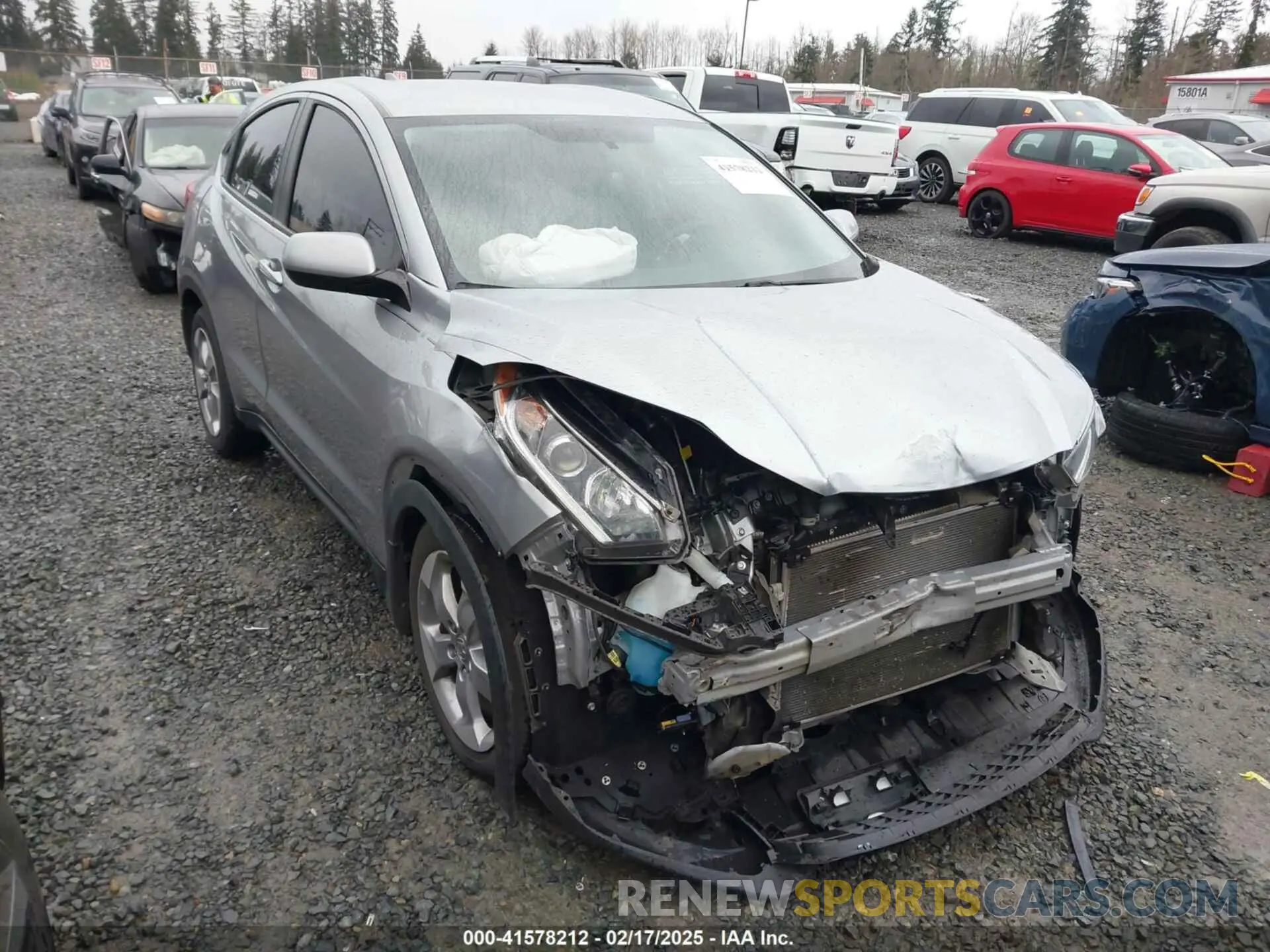 1 Фотография поврежденного автомобиля 3CZRU5H31MM714983 HONDA HR-V 2021
