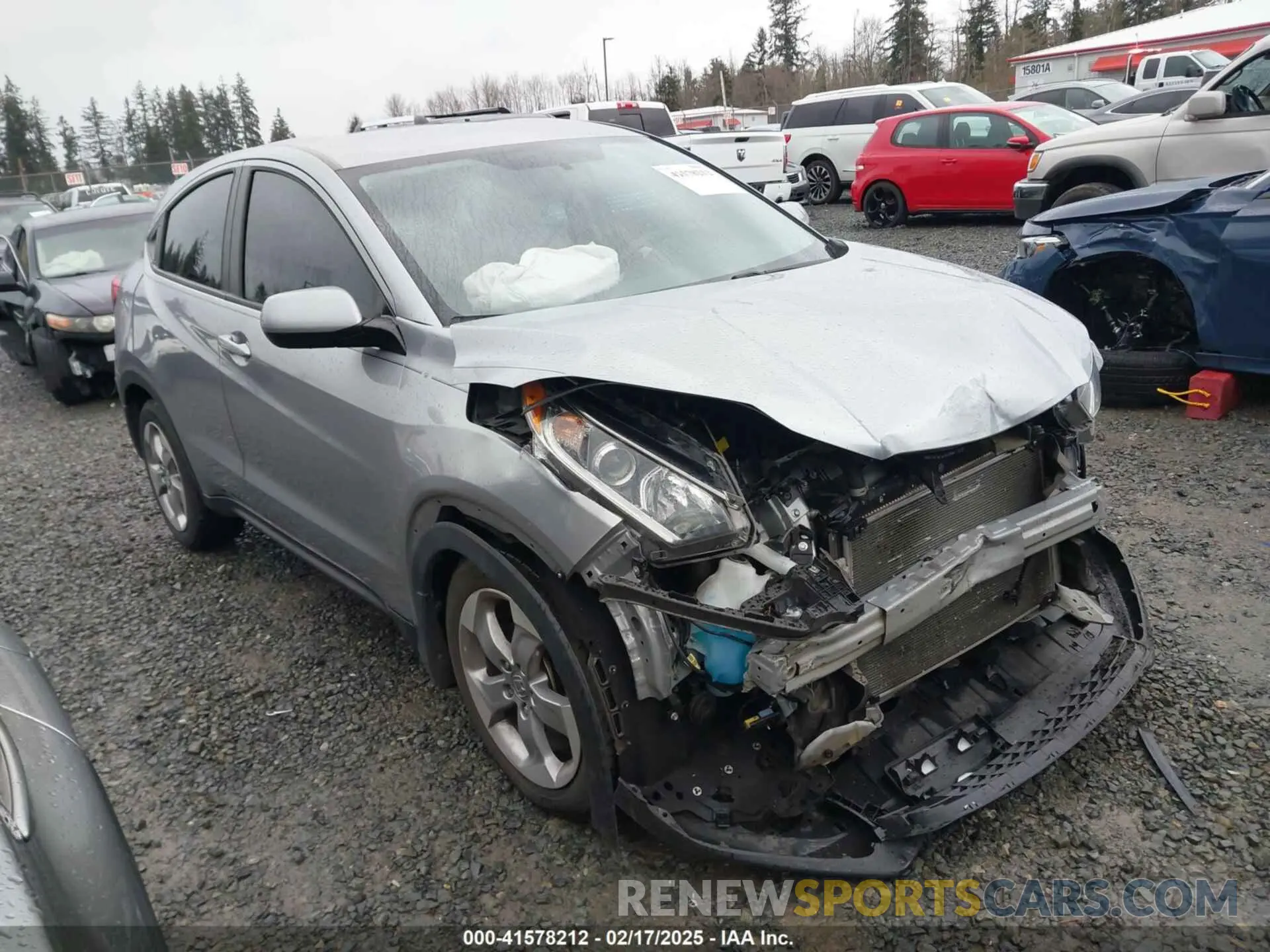 14 Фотография поврежденного автомобиля 3CZRU5H31MM714983 HONDA HR-V 2021