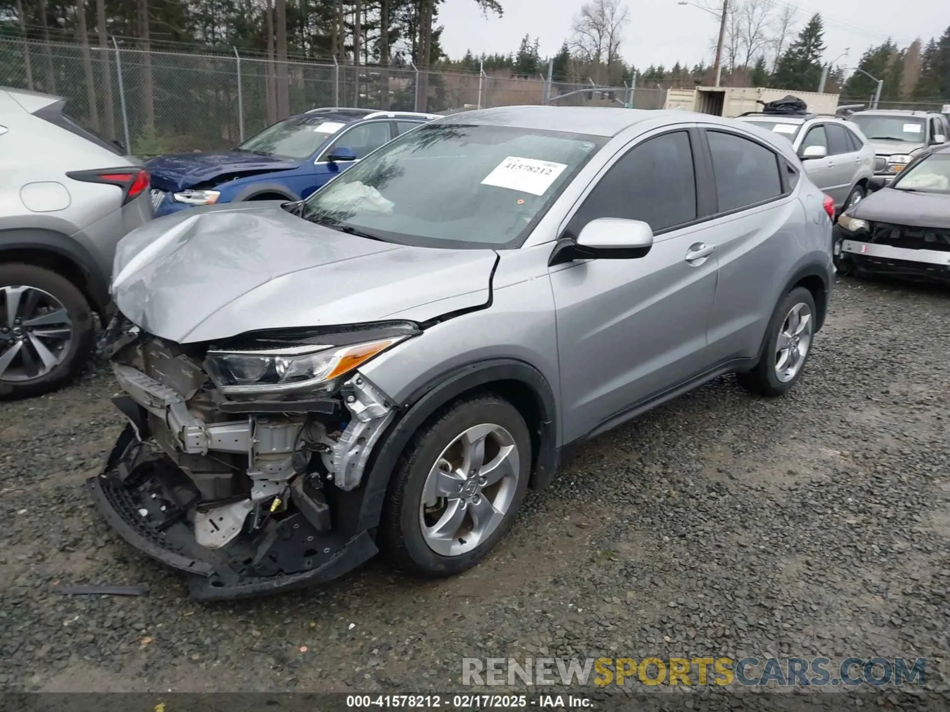 2 Фотография поврежденного автомобиля 3CZRU5H31MM714983 HONDA HR-V 2021
