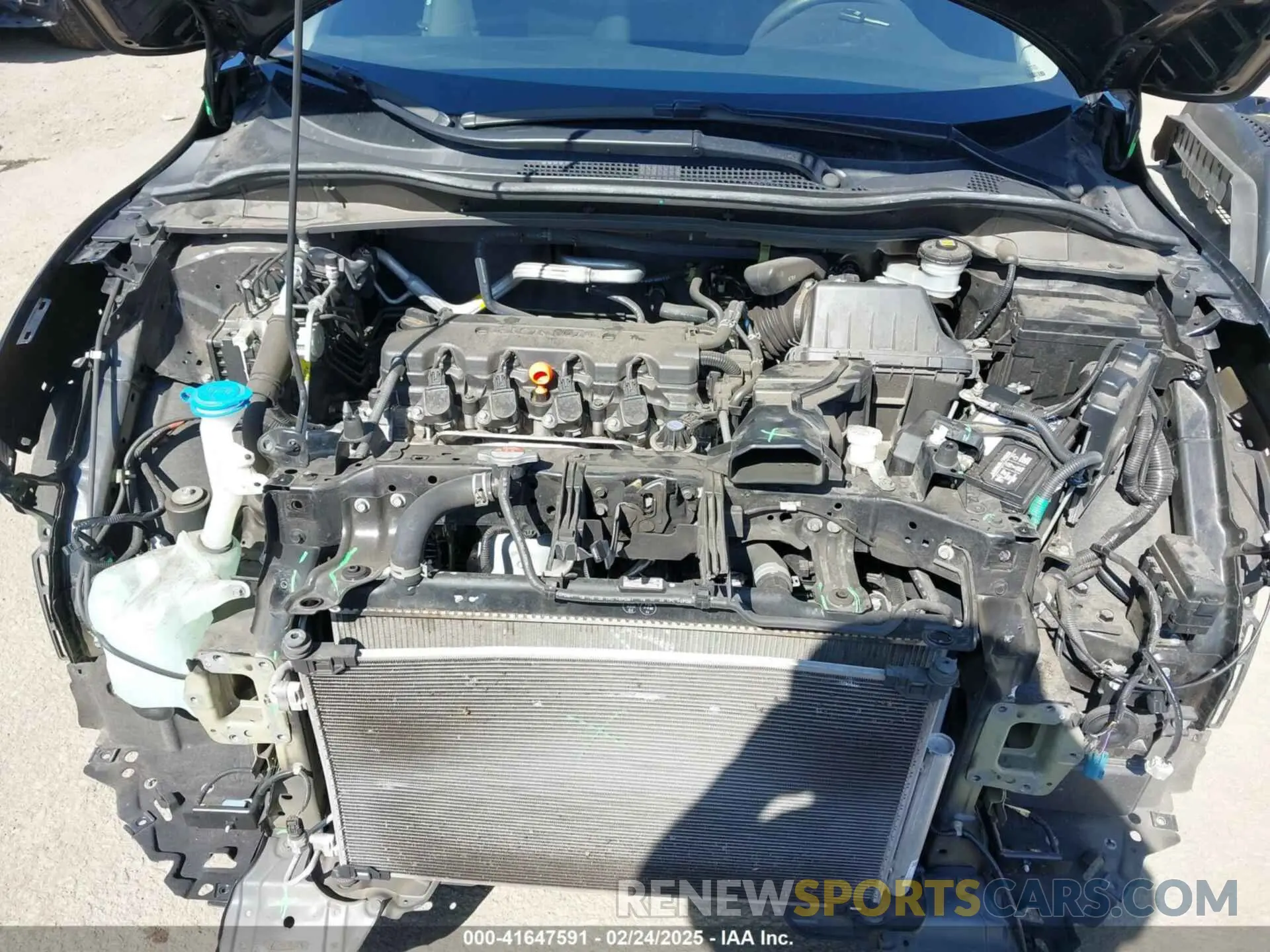 10 Photograph of a damaged car 3CZRU5H32MM724941 HONDA HR-V 2021