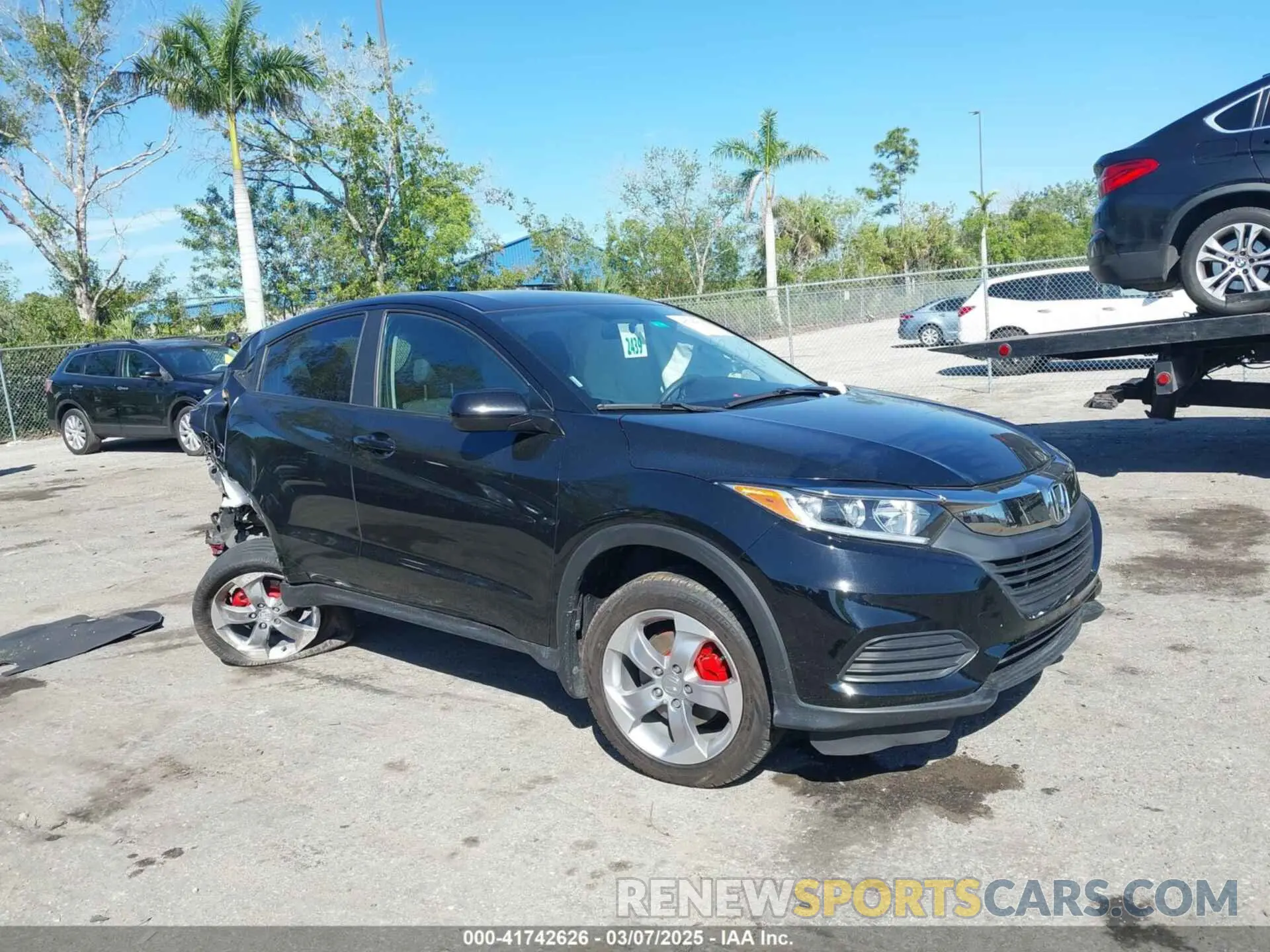 1 Фотография поврежденного автомобиля 3CZRU5H33MM726939 HONDA HR-V 2021