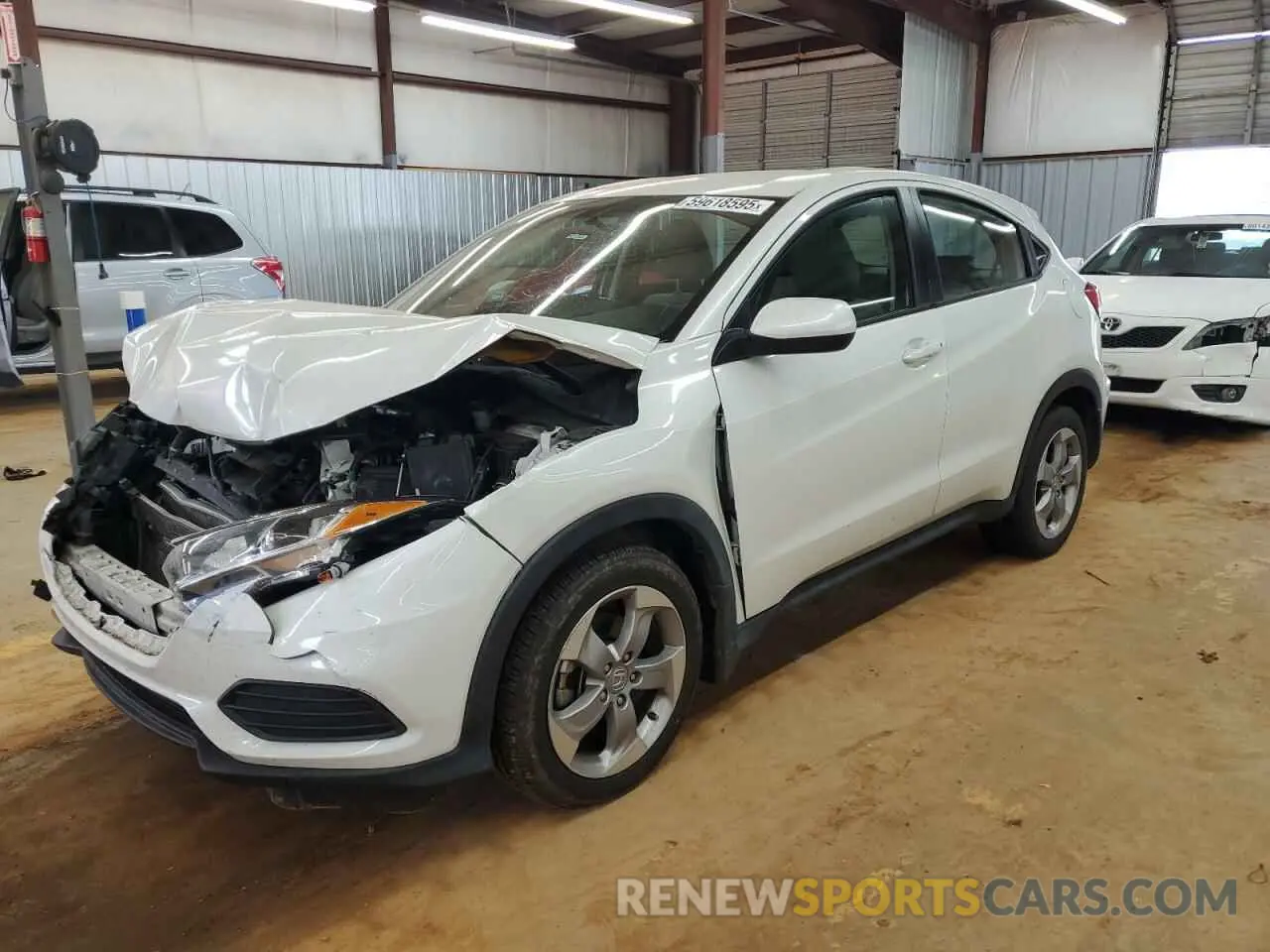 1 Photograph of a damaged car 3CZRU5H37MM717984 HONDA HR-V 2021