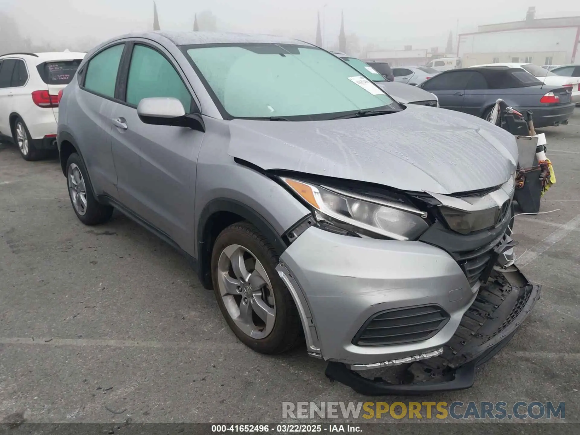 1 Photograph of a damaged car 3CZRU5H37MM730671 HONDA HR-V 2021