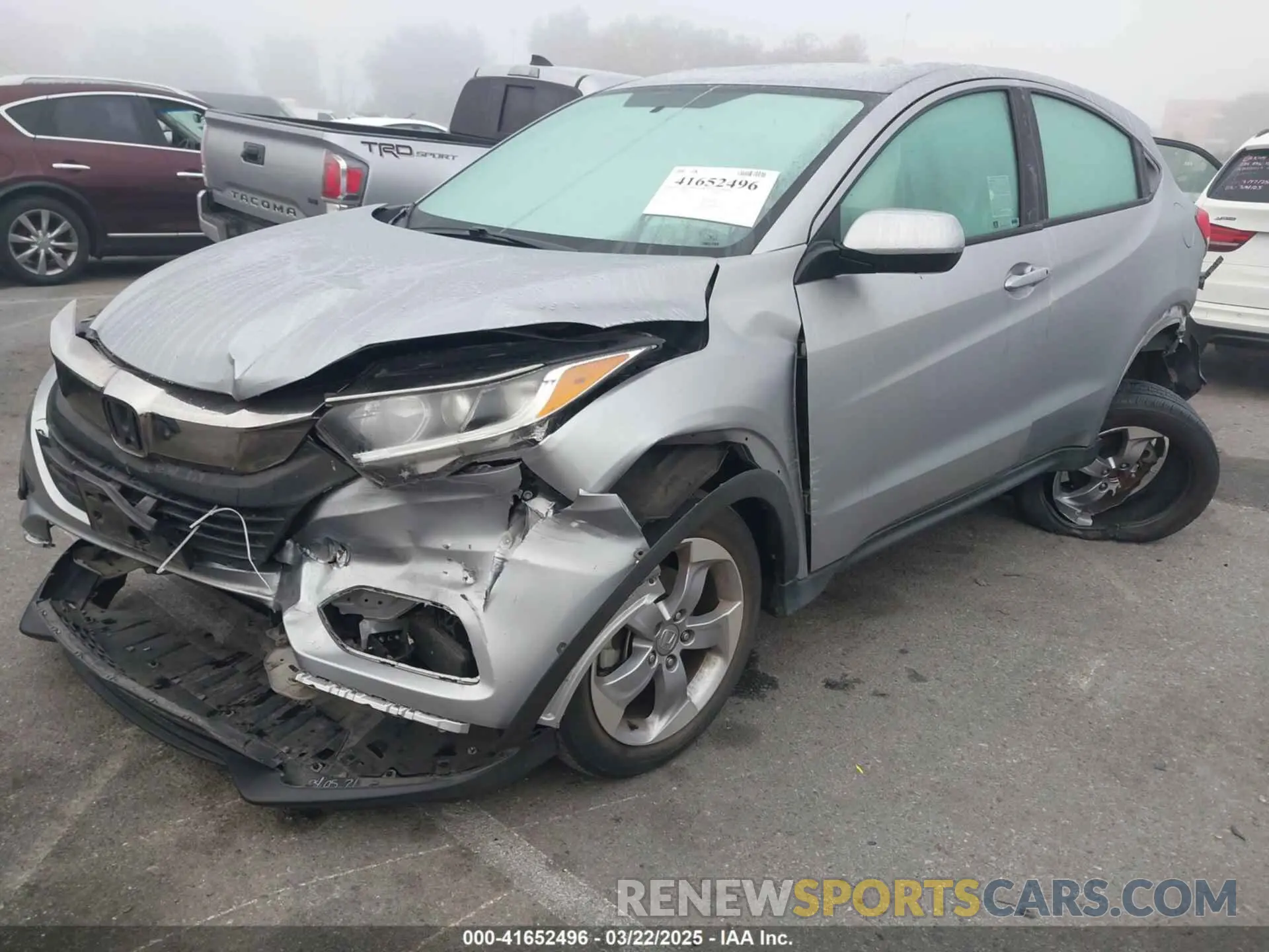 2 Photograph of a damaged car 3CZRU5H37MM730671 HONDA HR-V 2021