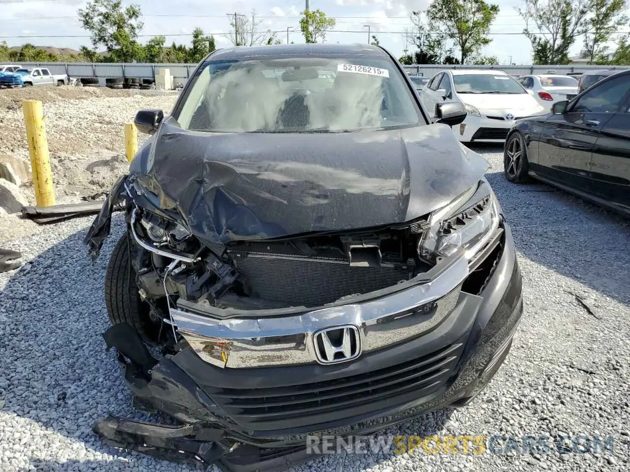 5 Photograph of a damaged car 3CZRU5H39MM731966 HONDA HR-V 2021