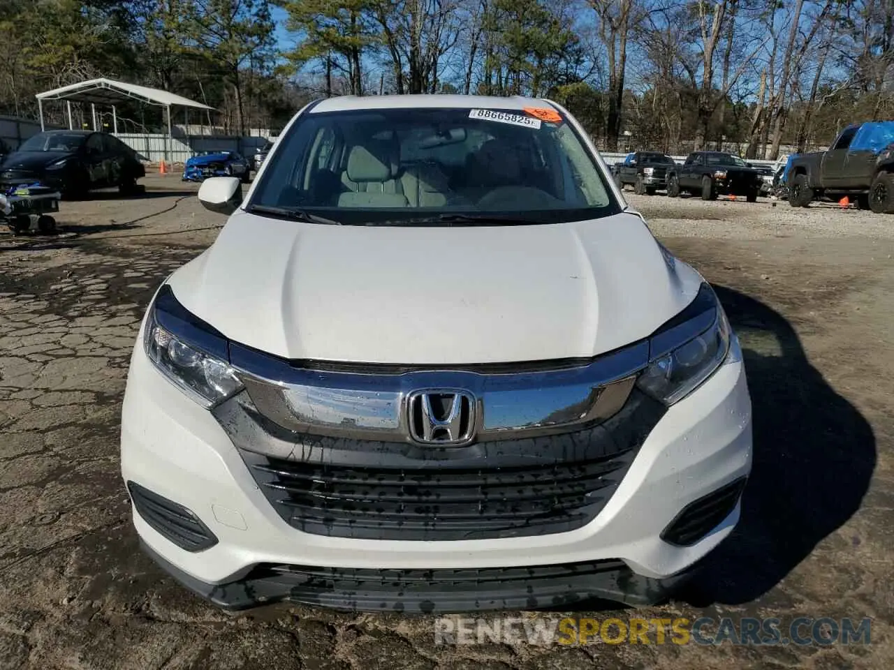 5 Photograph of a damaged car 3CZRU5H39MM734947 HONDA HR-V 2021