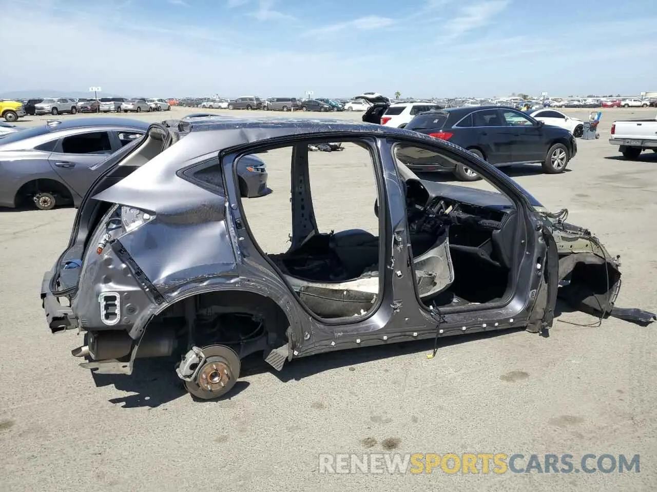3 Фотография поврежденного автомобиля 3CZRU5H3XMM708163 HONDA HR-V 2021
