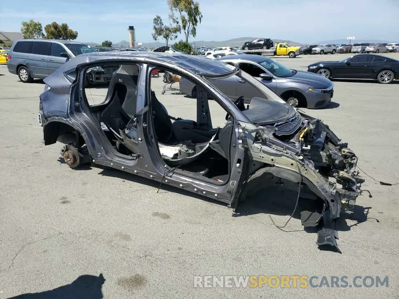 4 Фотография поврежденного автомобиля 3CZRU5H3XMM708163 HONDA HR-V 2021