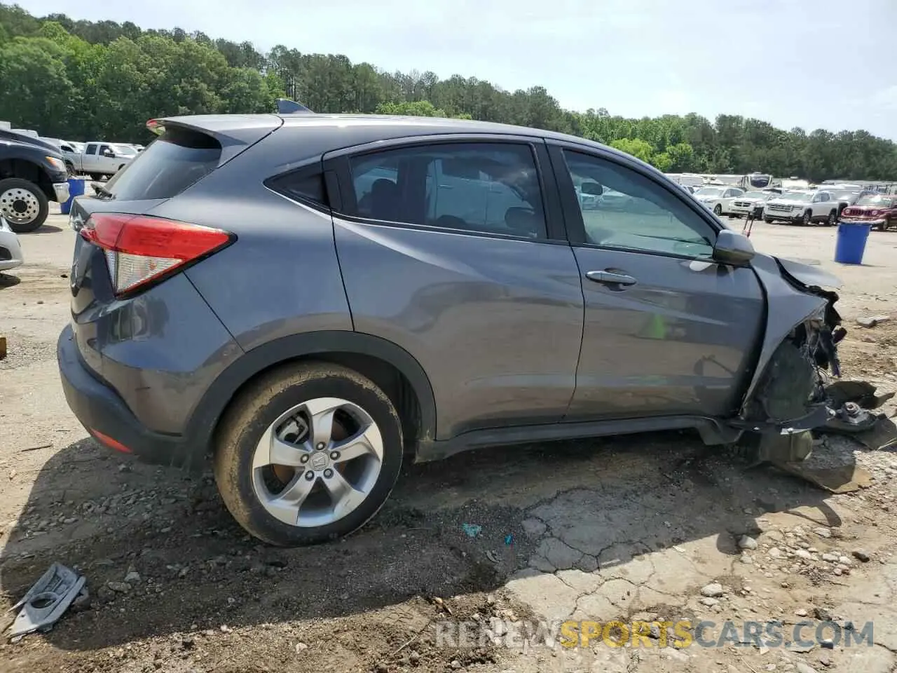 3 Photograph of a damaged car 3CZRU5H3XMM729921 HONDA HR-V 2021