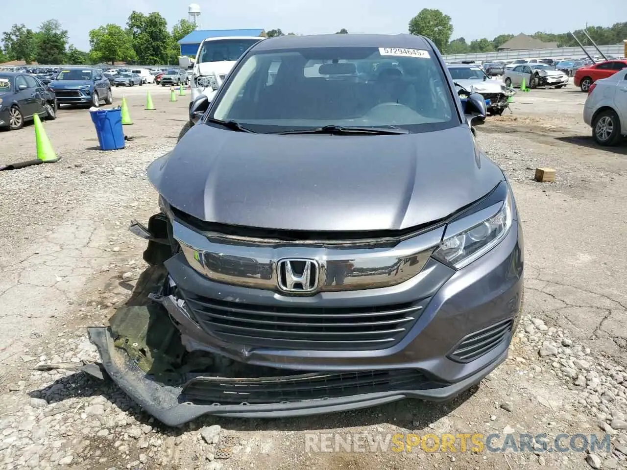 5 Photograph of a damaged car 3CZRU5H3XMM729921 HONDA HR-V 2021