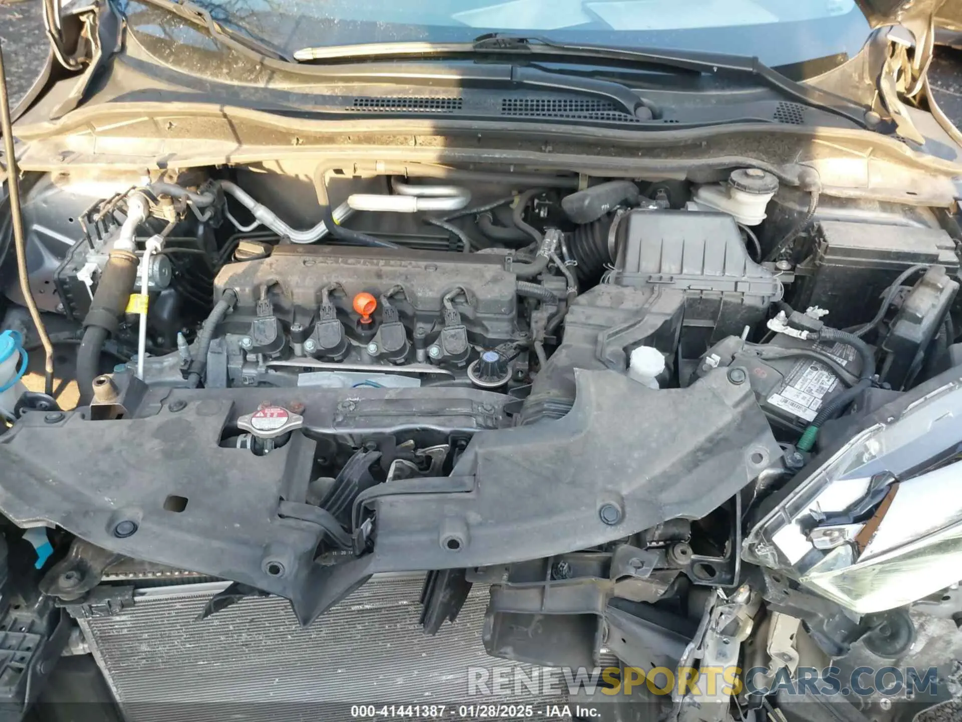 10 Фотография поврежденного автомобиля 3CZRU5H3XMM734410 HONDA HR-V 2021