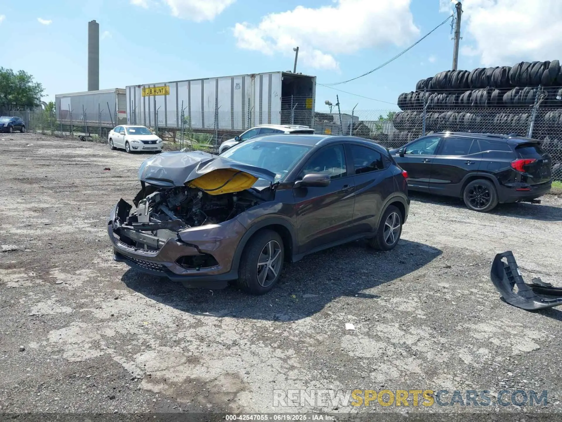 2 Photograph of a damaged car 3CZRU5H51MM711843 HONDA HR-V 2021