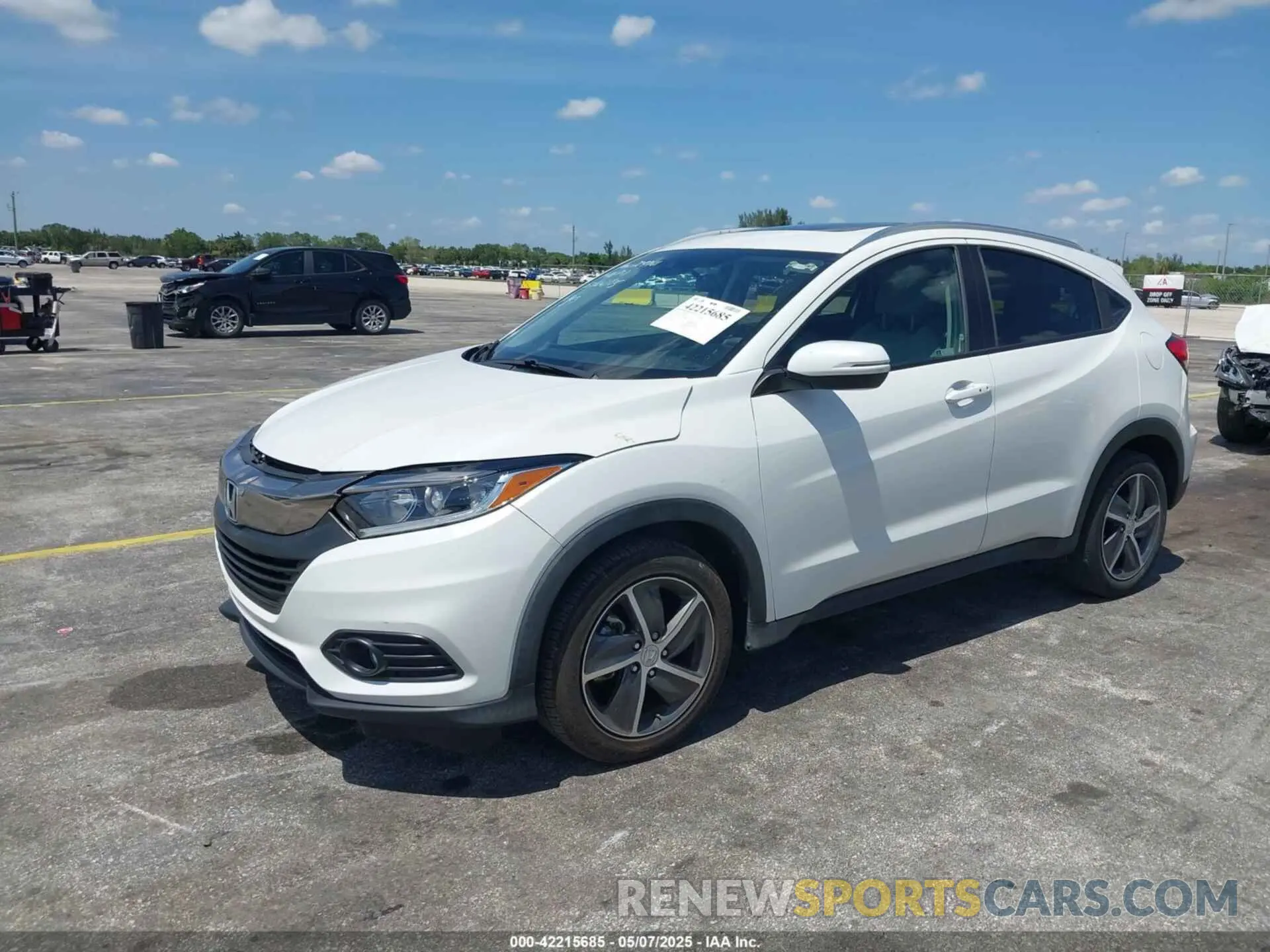 2 Photograph of a damaged car 3CZRU5H51MM729761 HONDA HR-V 2021