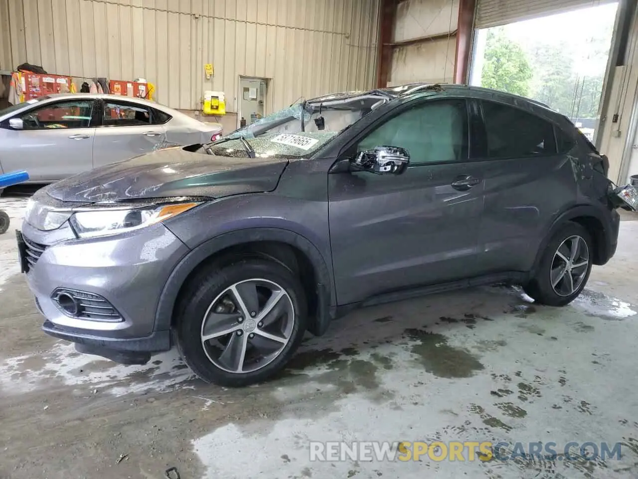 1 Photograph of a damaged car 3CZRU5H52MM717599 HONDA HR-V 2021