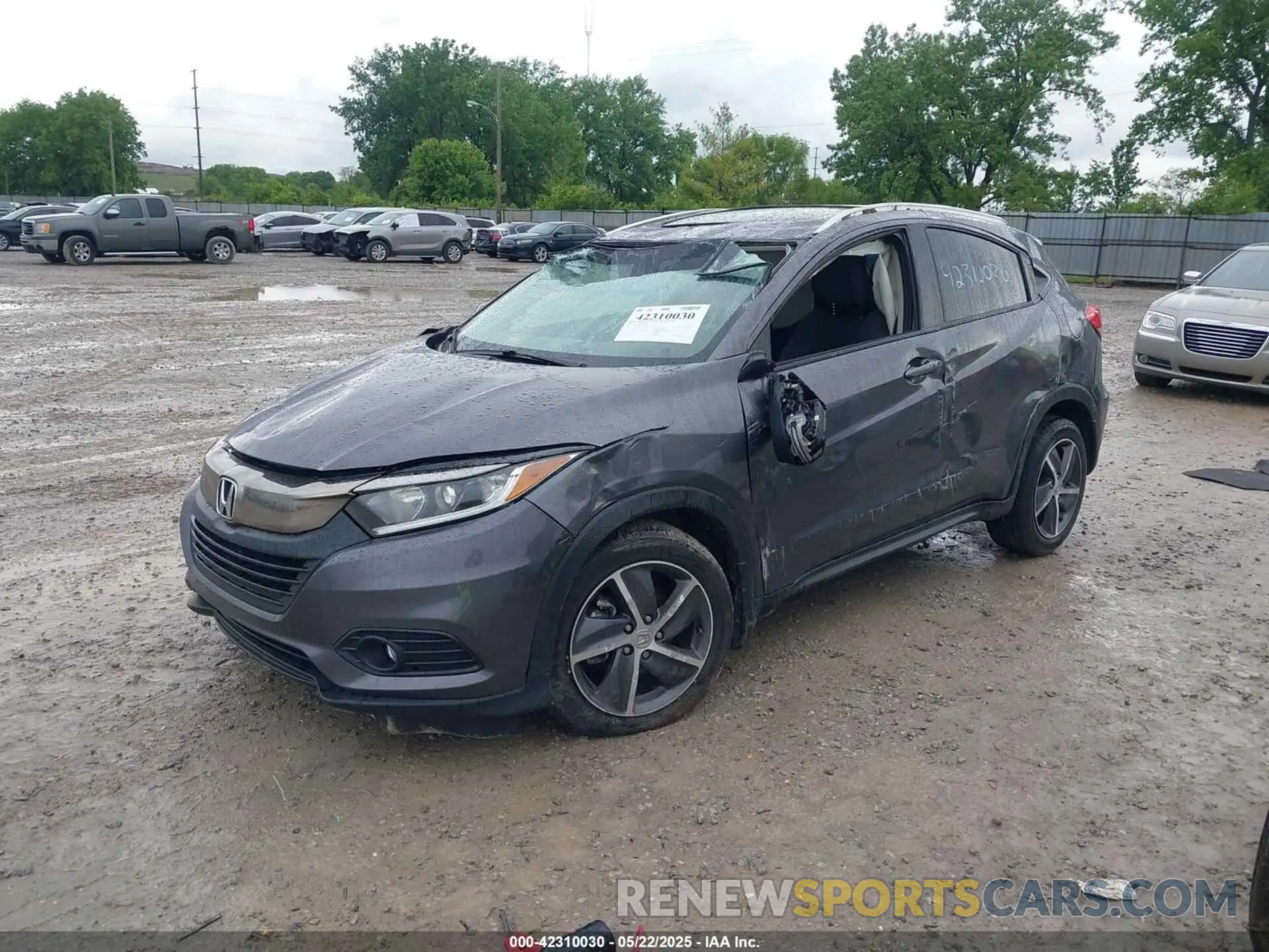 2 Фотография поврежденного автомобиля 3CZRU5H52MM726660 HONDA HR-V 2021