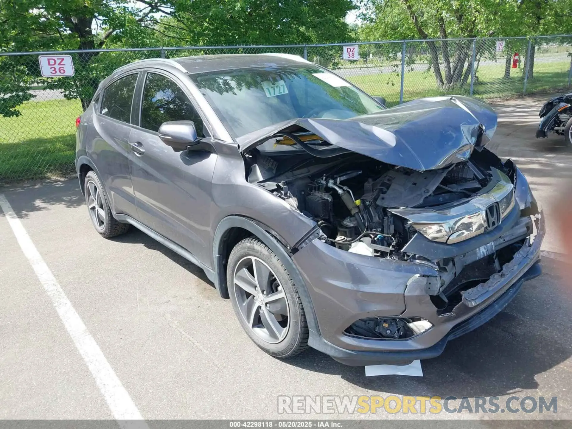 1 Фотография поврежденного автомобиля 3CZRU5H53MM705770 HONDA HR-V 2021