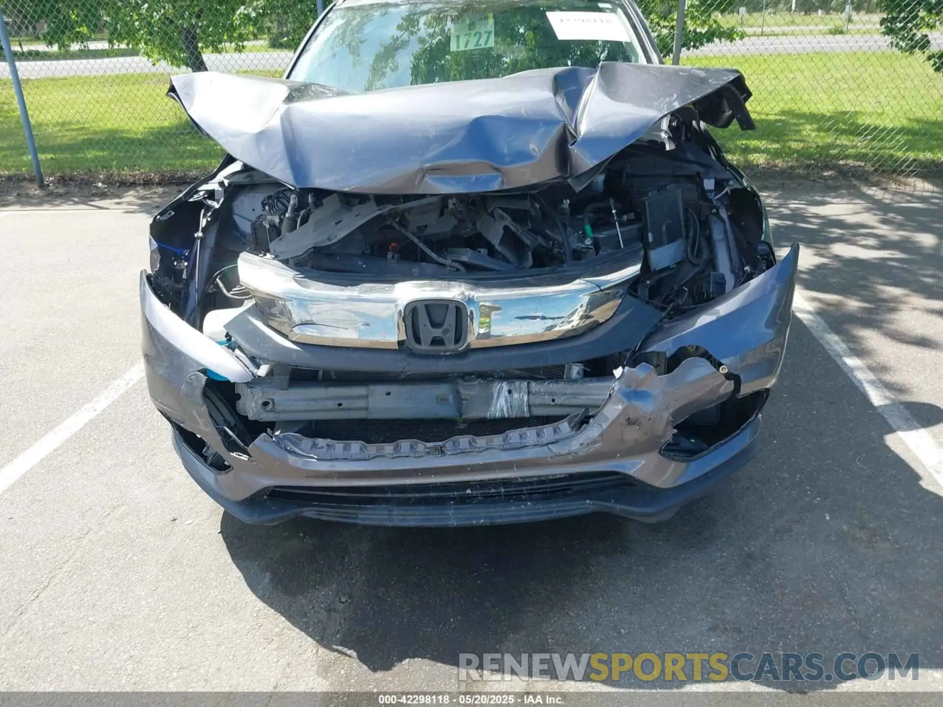 6 Фотография поврежденного автомобиля 3CZRU5H53MM705770 HONDA HR-V 2021