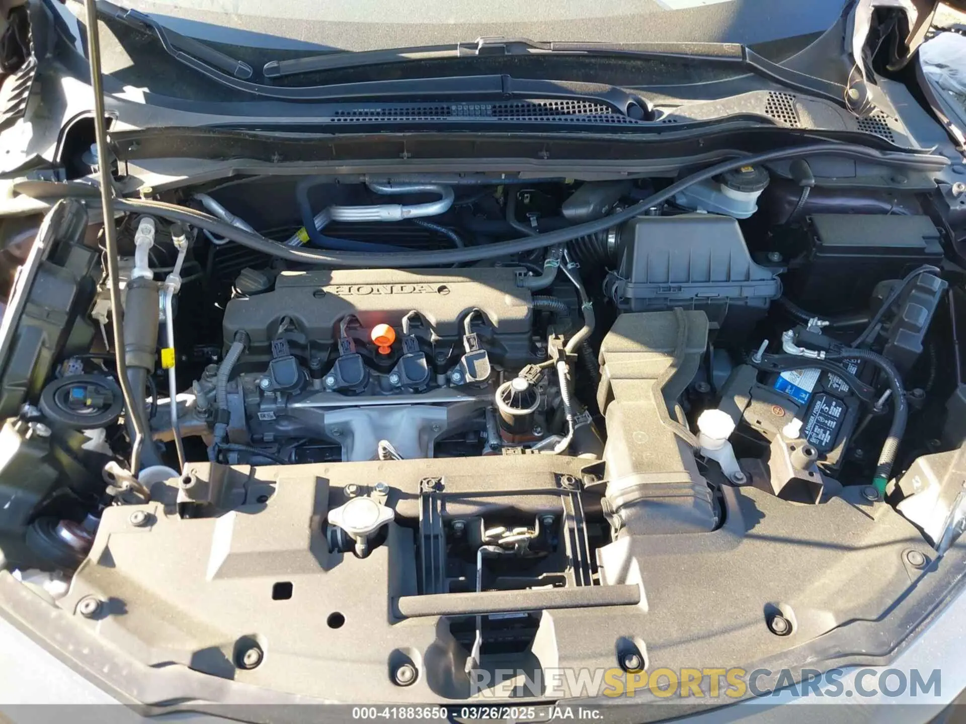 10 Photograph of a damaged car 3CZRU5H53MM721676 HONDA HR-V 2021