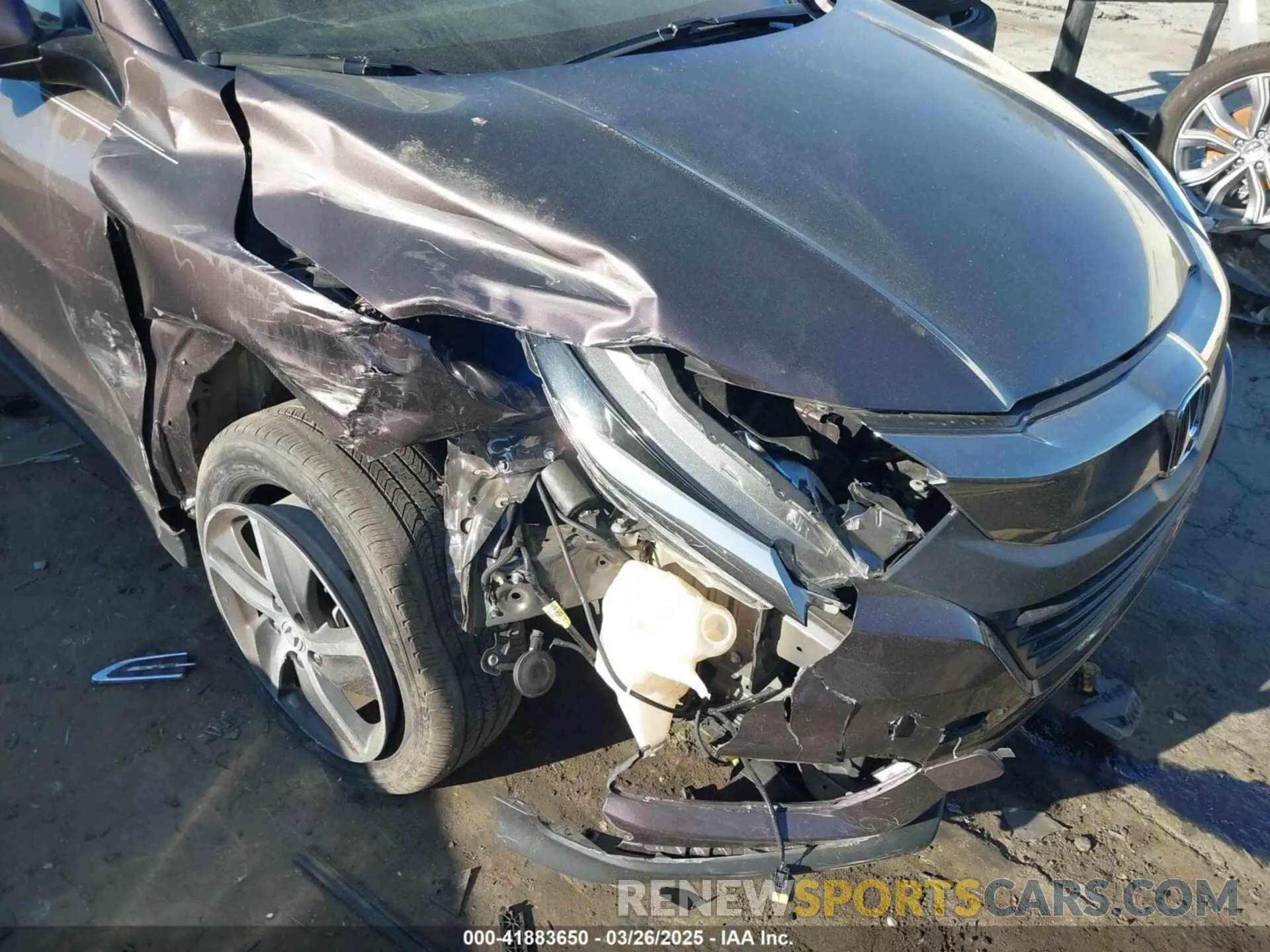 6 Photograph of a damaged car 3CZRU5H53MM721676 HONDA HR-V 2021