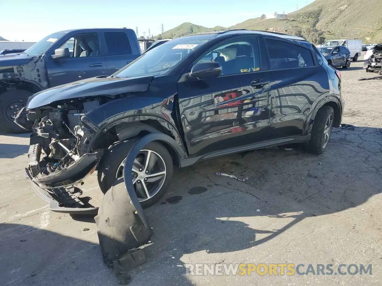 1 Photograph of a damaged car 3CZRU5H53MM723220 HONDA HR-V 2021