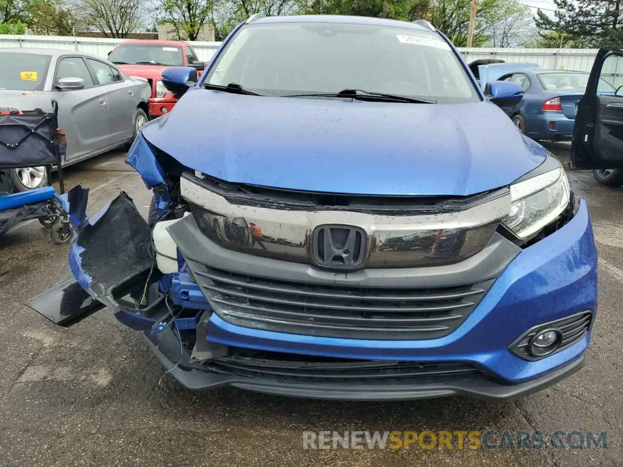 5 Photograph of a damaged car 3CZRU5H55MM714583 HONDA HR-V 2021