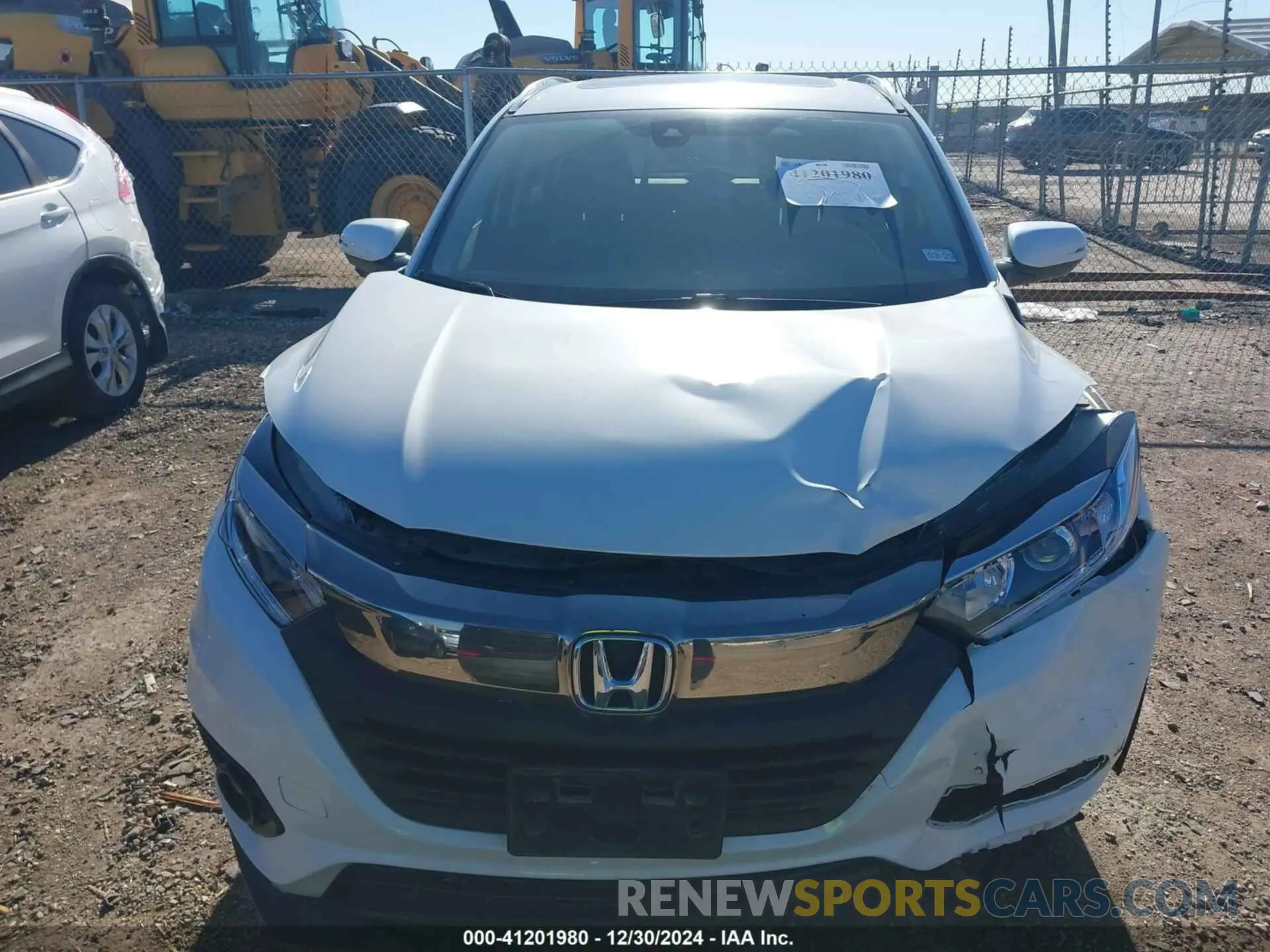 6 Фотография поврежденного автомобиля 3CZRU5H5XMM702851 HONDA HR-V 2021