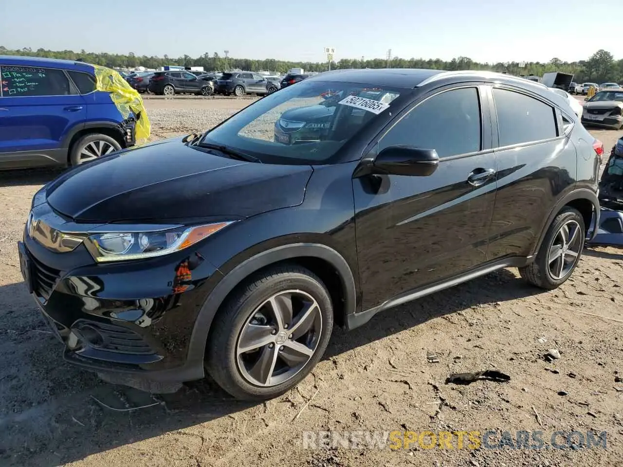 1 Photograph of a damaged car 3CZRU5H5XMM703031 HONDA HR-V 2021